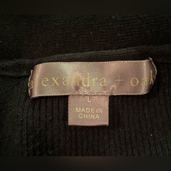 Alexander & Oak Open Front Long Sweater Cardigan with pockets - Picture 3 of 5